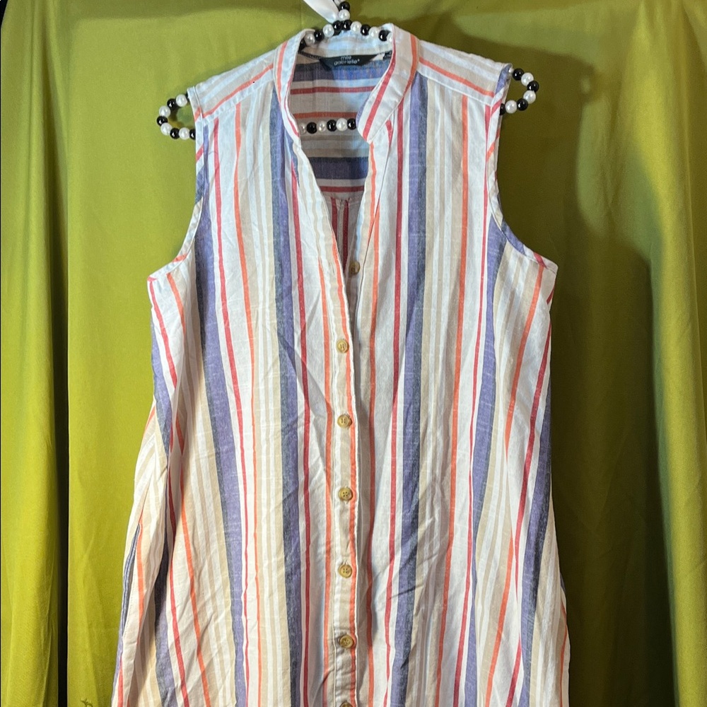 Mlle Gabriella Button front Summer Dress Pockets